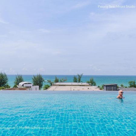 ✪✪✪✪✪ Patong Beachfront Studio Rooftop Pool Skybar Apartamento Exterior foto